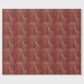 Rustiek geschilderd schuur hout cadeaupapier (Vlak)