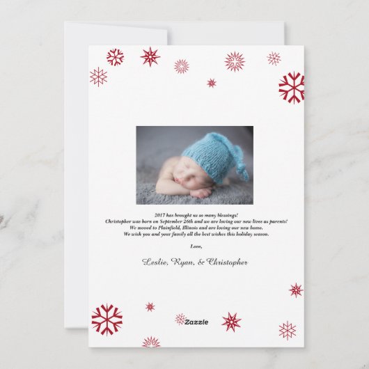 Rustiek gescripte vrolijke kerst Kaart (Achterkant)