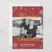 Rustiek gescripte vrolijke kerst Kaart