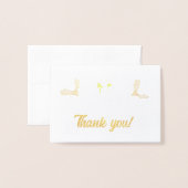 Rustiek & Gezellig Herfst bruiloft Collectie Folie Folie Kaarten (Voorkant met envelop)