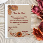 Rustiek & Gezellig Herfst Wedding Flat Save The Da Save The Date