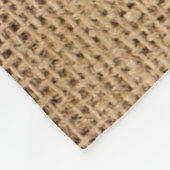 Rustiek Gezellige Cabin Welkom Familienaam Fleece  (Hoek)