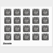 Rustiek Gotisch Lijst Halloween Stickers Labels (Vel)