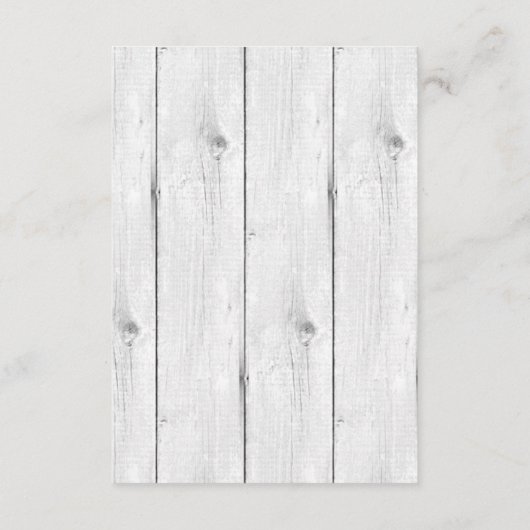 Rustiek Goud Antler | Elegante RSVP Kaartje (Achterkant)