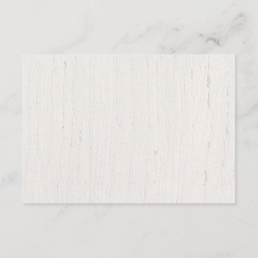 Rustiek groen blad botanische bruiloft RSVP Informatiekaartje (Achterkant)