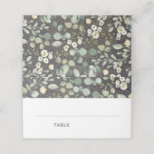 Rustiek groen bruiloft | Speciale partij Plaatskaartje (Buitenkant ongevouwen)