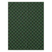 Rustiek groen en zwarte Buffalo Plaid Tafelkleed (Voorkant)