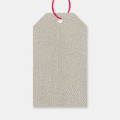 Rustiek groen Eucalyptus zomerhuwelijk. Cadeaulabel (Achterkant)