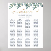 Rustiek groen Eucalyptus zomerhuwelijk.