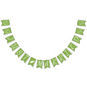 Rustiek groen | Huwelijkswijnstok net getrouwd Vlaggetjes (Alle)