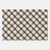 Rustiek groen kerstplakpapier inpakpapier vel (Voorkant 2)