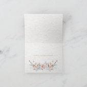 Rustiek handgeschilderde bos bloemen bedankt (Binnen)