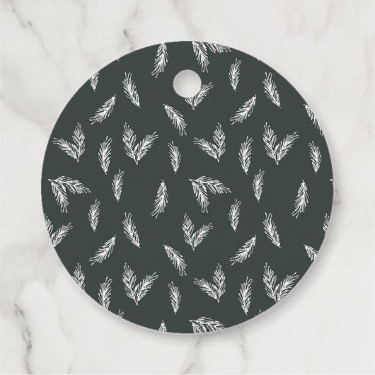 Rustiek herfstbos | Bruiloft dank u Bedankjes Labels (Achterkant)