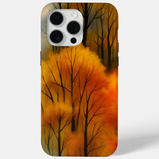 Rustiek Herfstbos - Herfst Waterverf Case-Mate iPhone Case (Achterkant)