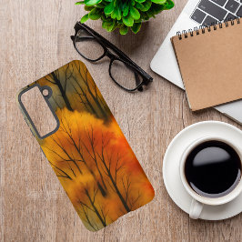 Rustiek Herfstbos - Herfst Waterverf Samsung Galaxy Hoesje