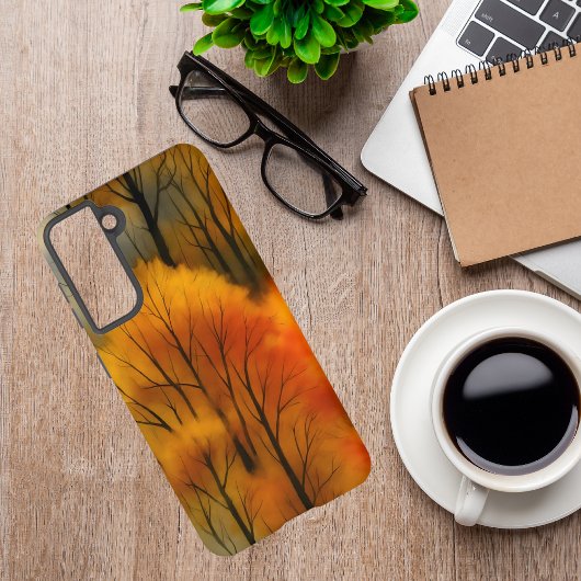 Rustiek Herfstbos - Herfst Waterverf Samsung Galaxy Hoesje