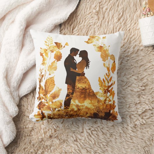 Rustiek herfstbruiloft Sierkussen (Deken)