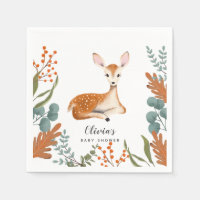 Rustiek Herten Woodland thema Herfst Baby shower