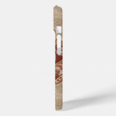 Rustiek hoefijzer western land bloemencowboy Case-Mate iPhone case (Achterkant / Links)