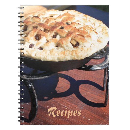 Rustiek Hollands Oven Pie Recept Notitieboek (Voorkant)