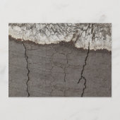 Rustiek Hout Berk Bast Tree Wedding Details Informatiekaartje (Achterkant)