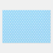 Rustiek Hout Blauw Herten Jongen Baby shower Inpakpapier Vel (Voorkant 2)