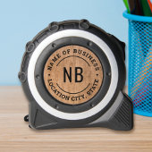 Rustiek Hout Custom Bedrijfsnaam Rolmaat