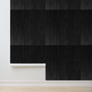 Rustiek hout donkerbruin strand huis huisje elegan behang