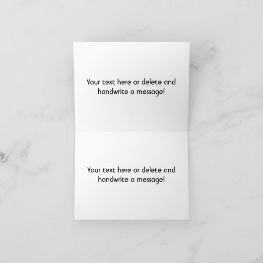 Rustiek hout en kant land bruiloft bedankkaart (Binnen)