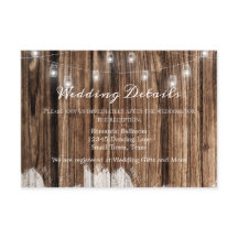 Rustiek hout en lantaarns
