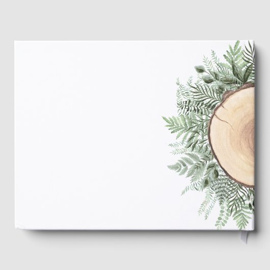 Rustiek hout groen vakantiewoning Bed Ontbijt Gastenboek (Achterkant)