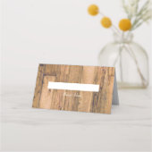 Rustiek Hout Houten Boerderij Planken Tafelnummer Plaatskaartje (Achterkant)