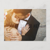 Rustiek hout & kant bruiloft dank u briefkaart (Voorkant)