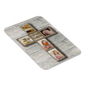 Rustiek hout kruis eerste communie foto - magneet (Rechterzijde)