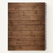 Rustiek Hout Look String Lights Kant Recept Boek (Achterkant)