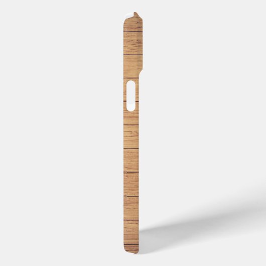 Rustiek Hout monogram Case-Mate iPhone Case (Achterkant / Rechts)