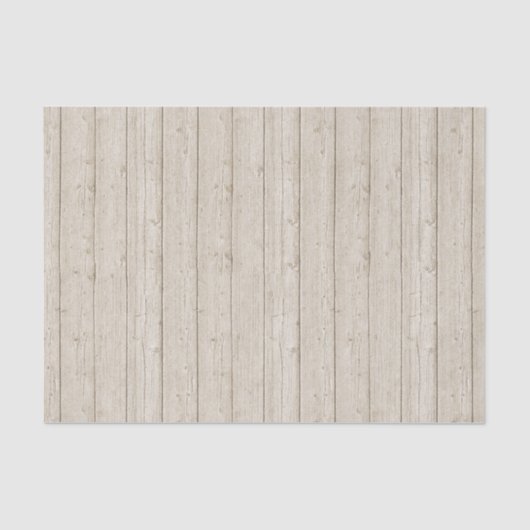 Rustiek Hout Natuurlijke Pallet Bohemian Boheemse Tissuepapier (Voorkant)