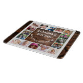 Rustiek Hout Oma's Keuken 16 Fotocollage Snijplank (Hoek)