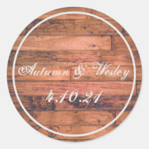Rustiek Hout Personaliseer Naam Datum