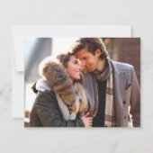 Rustiek hout | Strijklichten | Bomen Foto RSVP (Achterkant)