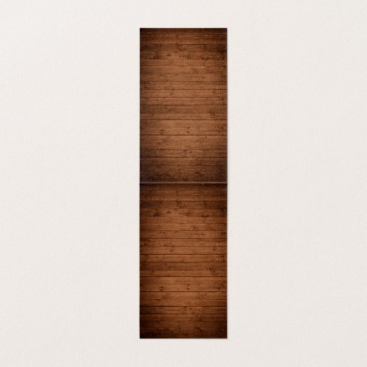 Rustiek Hout & Wit Kant Tafelnummer Kaart (Binnenkant ongevouwen)