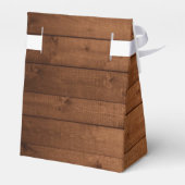 Rustiek Hout & Wit Kant Verjaardag Tiara Bedankdoosjes (Achterkant)