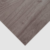 Rustiek Houten Patroon Land Winter Kerstmis Tissuepapier (Detail)