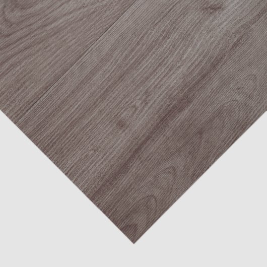 Rustiek Houten Patroon Land Winter Kerstmis Tissuepapier (Detail)