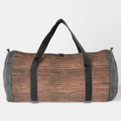 rustiek houten vat plunjezak (Achterkant)