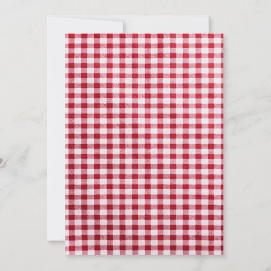 Rustiek I DO BBQ Koppels Douche Kaart (Achterkant)