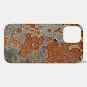 Rustiek ijzer: geel gevlekt. Case-Mate iPhone case (Achterkant (horizontaal))