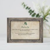 Rustiek ingelijst Gevist lokken Details invoegen K Informatiekaartje (Staand voorkant)