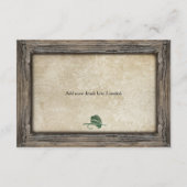 Rustiek ingelijst Gevist lokken Details invoegen K Informatiekaartje (Achterkant)