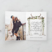 Rustiek is mijn bruidsmeisje kaart (Binnen)